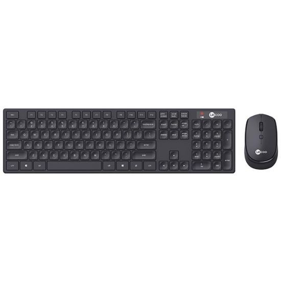 Lenovo Lecoo KM2001 Kablosuz Q Klavye - Mouse Set resmi
