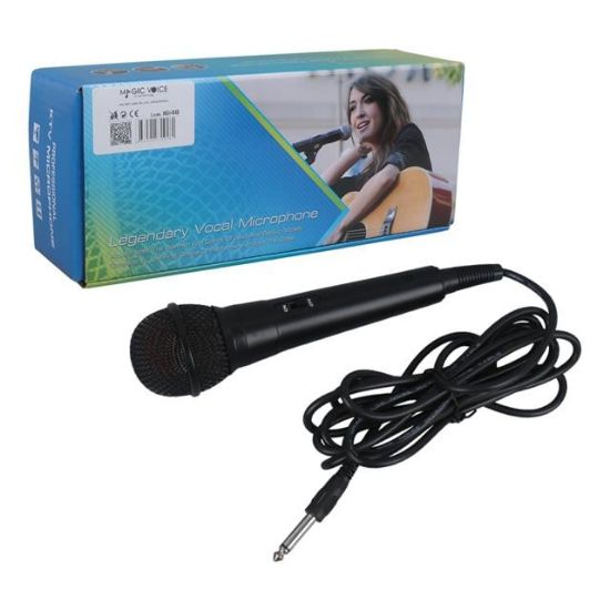 MAGICVOICE MV-901 DİNAMİK PROFESSIONAL KABLOLU EL MİKROFONU (2.5 METRE KABLOLU) resmi