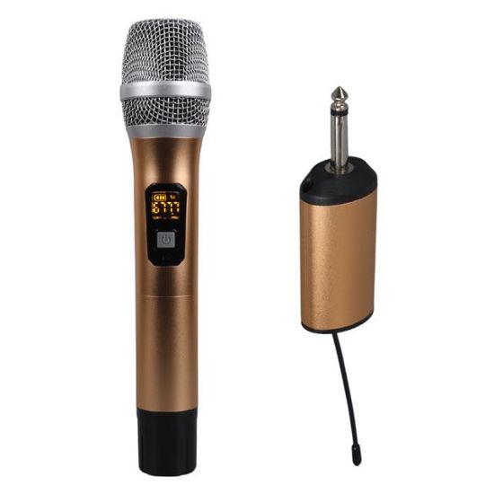 MAGICVOICE MV-1301E UHF EKRANLI 1 EL KABLOSUZ TELSİZ MİKROFON resmi