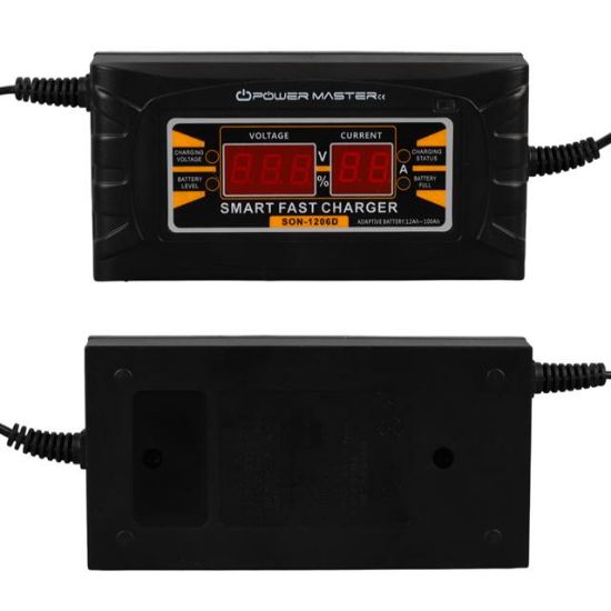 PowerMaster SON-1206D 12 Volt - 6 Amper Akıllı Hızlı Akü Şarj Cihazı resmi
