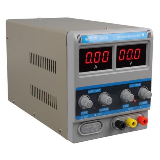 POWERMASTER PM-1840  0-30 VOLT/0-5 AMPER ARASI DC GÜÇ KAYNAĞI ADAPTÖR resmi