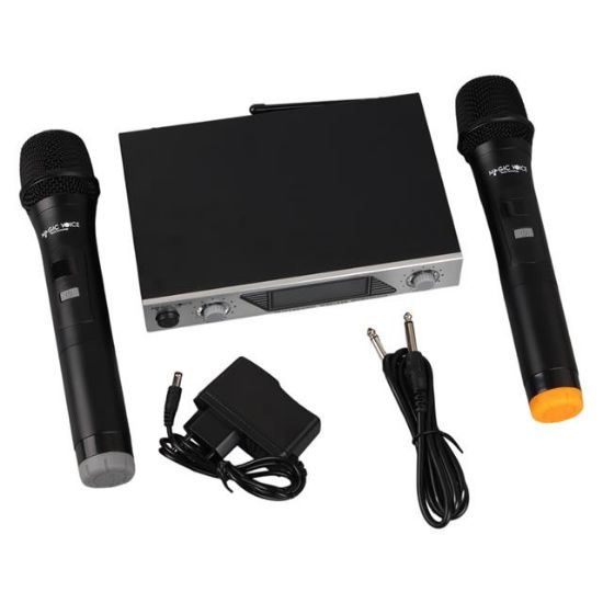 Magicvoice MV-1312EE UHF 2 El Kablosuz Telsiz Mikrofon resmi