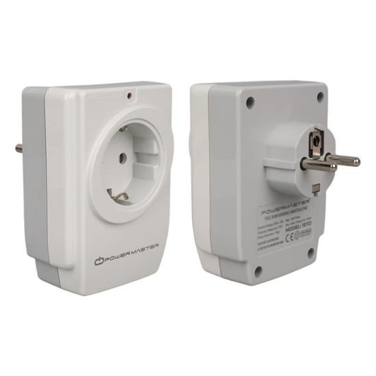 POWERMASTER PM-18721 16 AMPER - 3680 WATT TEKLİ ÇOCUK KORUMALI AKIM KORUMALI PRİZ resmi