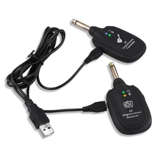 Magicvoice MV-19583 Uhf Gitar Tip Kablosuz Amfi Ve Enstrüman Kablosuz Mikrofonu resmi