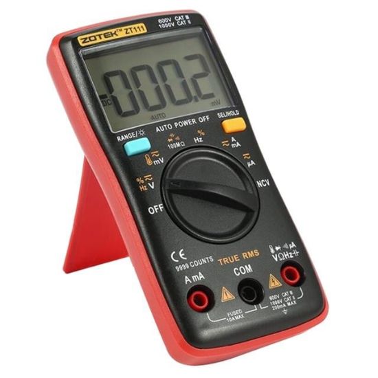 Zoyi ZT-111 Dijital Multimetre Ölçü Aleti resmi