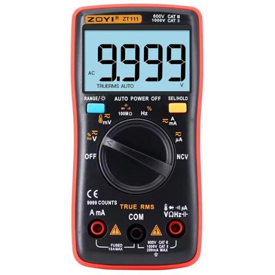 Zoyi ZT-111 Dijital Multimetre Ölçü Aleti resmi