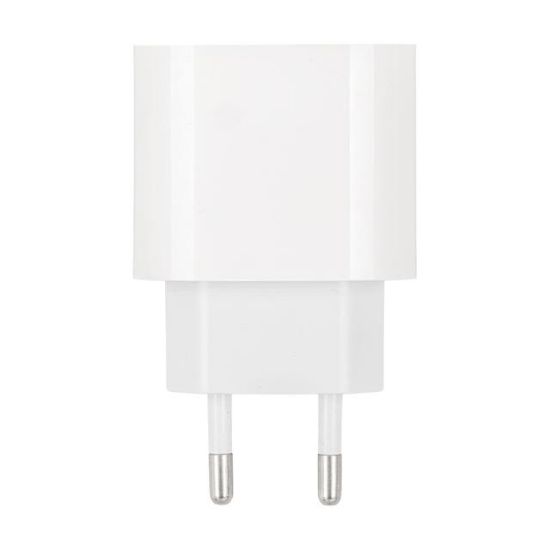 WEKO WK-21443 PD-C 20 WATT TYPE-C ŞARJ BAŞLIK ADAPTÖRÜ + TYPE-C TO LIGHTNING KABLO (NO:9) resmi