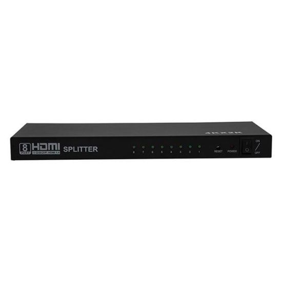 HYTECH HY-LU8 8 PORT 4KX2K HDMI SPLITTER DAĞITICI resmi