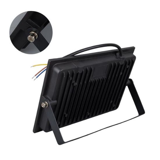 Powermaster PM-22572 100 Watt - 220 Volt 6500K IP66 150* Işık Açısı Siyah Slim Kasa Beyaz Led Projektör resmi