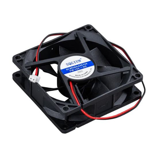 PowerMaster PM-23508 Fırçasız DC Fan 80x80x25mm 12 Volt 2 Pin resmi