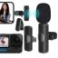 MagicVoice K8 Kablosuz TYPE-C Vlogger Yaka Mikrofonu (Android-GOPro-Osmo Action-Iphone-Ipad) resmi