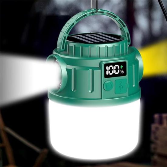 POWERMASTER V65-3 24 LED 1200 MAH SOLAR KAMP LAMBASI resmi