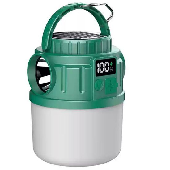 POWERMASTER V65-3 24 LED 1200 MAH SOLAR KAMP LAMBASI resmi