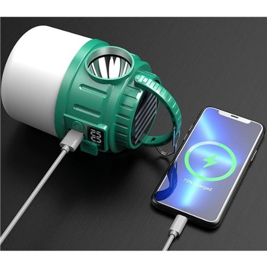 POWERMASTER V65-3 24 LED 1200 MAH SOLAR KAMP LAMBASI resmi