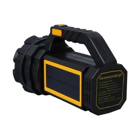 Powermaster W5190 Solar Şarjlı El Feneri Uzun Mesafe Işıldak resmi