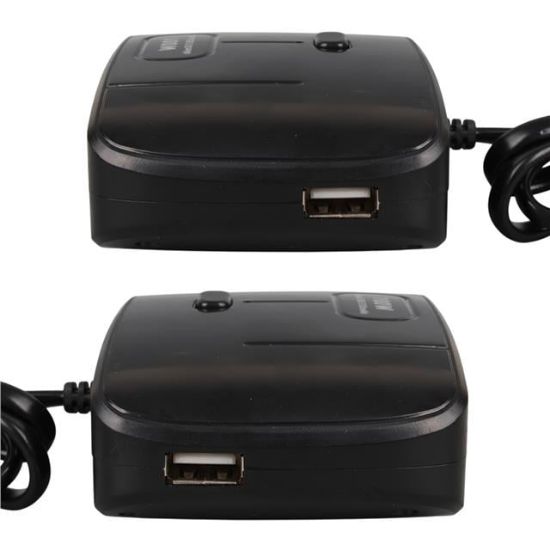 Olesson 1635 12-24V Çift USB Girişli 100W 70 CM Kablolu 3'LÜ Araç Çakmak Çoklayıcı 100x66x40mm resmi