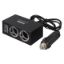 Olesson 1522 12-24V Tek USB Girişli 120W 80cm Kablolu 2'li Araç Çakmak Çoklayıcı resmi