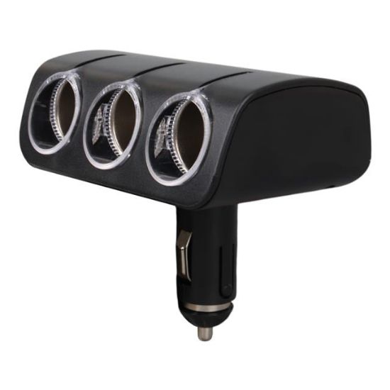 Olesson 1520 12-24V 120W 3'lü Araç Çakmak Çoklayıcı resmi