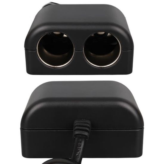 Olesson 1526 12-24V Tek USB Girişli 120W 80 CM Kablolu 3'LÜ Araç Çakmak Çoklayıcı resmi