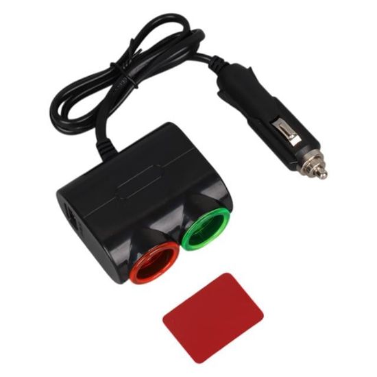 Olesson 1631 12-24V Tek USB Girişli 120W 80cm Kablolu 2'LI Araç Çakmak Çoklayıcı resmi