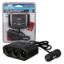 Olesson 2012 12-24V Çift TYPE-C - Tek USB Girişli 120W 80cm Kablolu 3'LÜ Araç Çakmak Çoklayıcı resmi