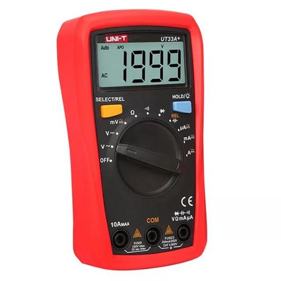 Unit UT 33A+ 600V Dijital Multimetre Ölçü Aleti resmi