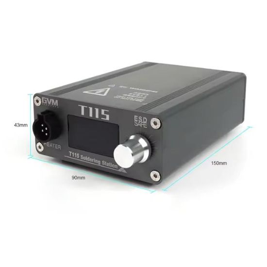 PowerMaster GVM-T115 45 Watt SMD Havya İstasyonu 120-450 Derece resmi