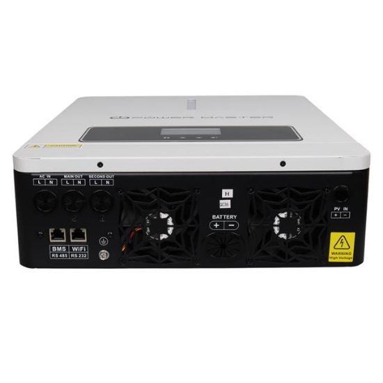 PowerMaster CP-EH62 48V 125A 6200W Off-Grid Hibrit Saf Sinüs Güç İnverteri (MPPT Solar + AC Şarj) resmi