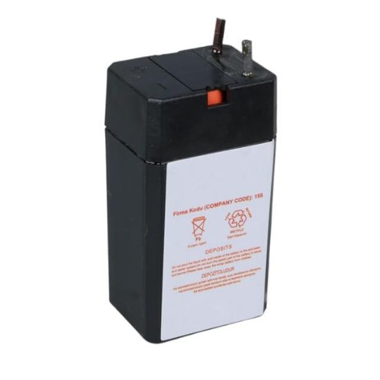 YOKOHAMA YH-40.3 4 VOLT - 0.3 AMPER KURU AKÜ resmi