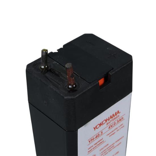 YOKOHAMA YH-40.3 4 VOLT - 0.3 AMPER KURU AKÜ resmi