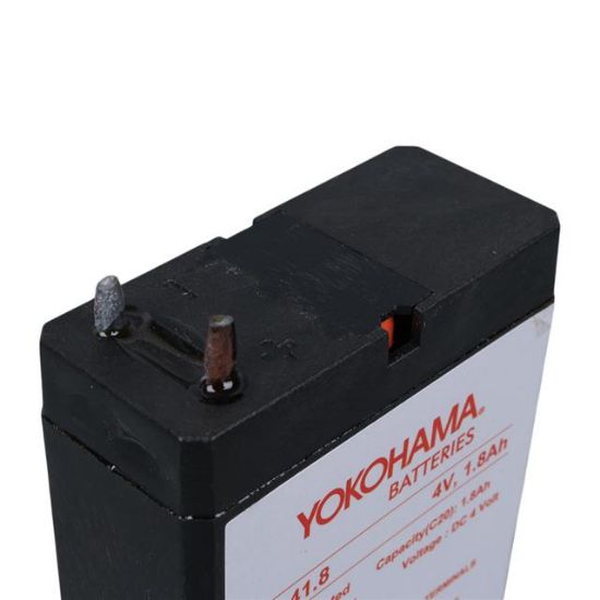 YOKOHAMA YH-41.8 4 VOLT - 1.8 AMPER KURU AKÜ (50 X 76 X 22 MM) resmi