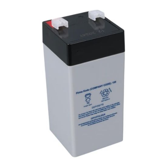 YOKOHAMA YH-44.0 4 VOLT - 4 AMPER DİK KURU AKÜ (46 X 46 X 100 MM) resmi