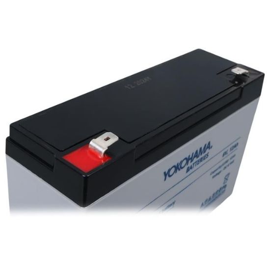 YOKOHAMA YH-612 6 VOLT - 12 AMPER KURU AKÜ (150 X 50 X 94 MM) resmi