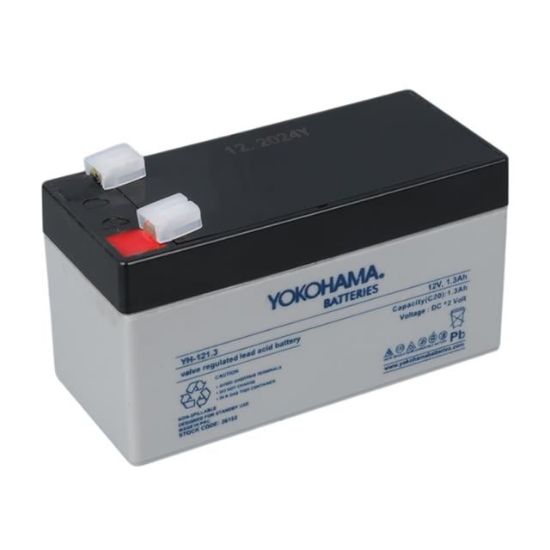 YOKOHAMA YH-121.3 12 VOLT - 1.3 AMPER AKÜ (97 X 43 X 52 MM) resmi