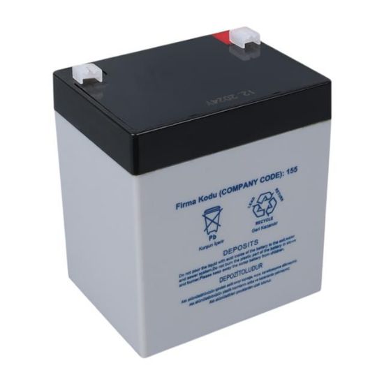 YOKOHAMA YH-125.0 12 VOLT - 5 AMPER AKÜ (90 X 70 X 101 MM) resmi