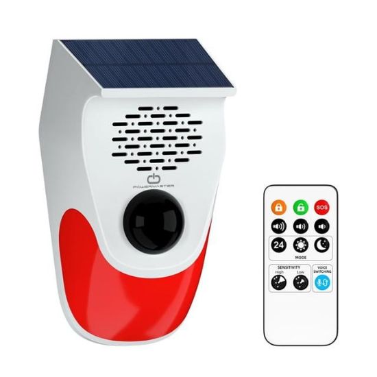 POWERMASTER PM-26240 SOLAR SESLİ IŞIKLI ALARM SİSTEMİ resmi