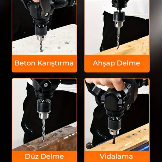 PowerMaster PM-26255 Üniversal Matkap Açı Ayarlama Kiti resmi