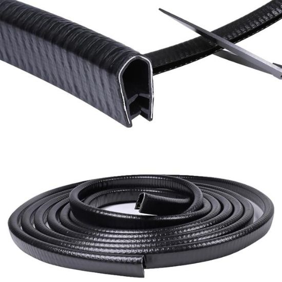 PowerMaster PM-26301 U Tip Araç Kapı Çarpma Çizik Engelleyici Koruyucu 5 Metre Şerit Siyah resmi