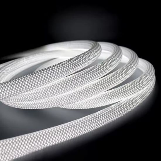 PowerMaster PM-26417 Animasyonlu Bluetooth Neon RGB Kumaş Örgülü Hortum Led 5 Metre 201 Modlu resmi