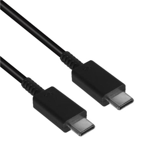 WEKO WK-26526 TYPE-C TO TYPE-C 1 METRE 5A SİYAH ŞARJ KABLOSU resmi