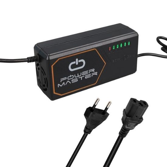 POWERMASTER PM-31174 24 VOLT - 20 AMPER ELEKTRİKLİ BİSİKLET ŞARJ CİHAZI resmi