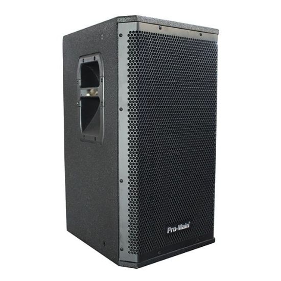 PROMAIN MS-1012GA 500 WATT 30 CM AKTİF AHŞAP KABİN HOPARLÖR resmi