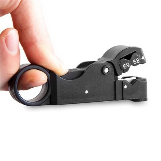 S-LINK SL-314 RG58-59-62-3C-4C 3 BIÇAKLI KOAKSİYEL KABLO AÇICISI resmi