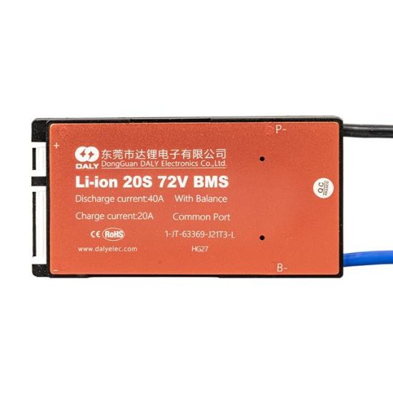 Daly Bms 20S 72V Deşarj 40A -Şarj 20A Balanslı Pil Koruma Modülü resmi