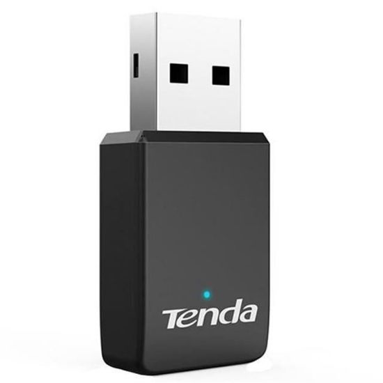 TENDA U9 WIFI AC650 DUAL BAND USB ADAPTÖR resmi