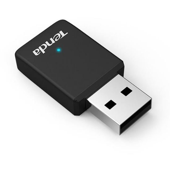 TENDA U9 WIFI AC650 DUAL BAND USB ADAPTÖR resmi