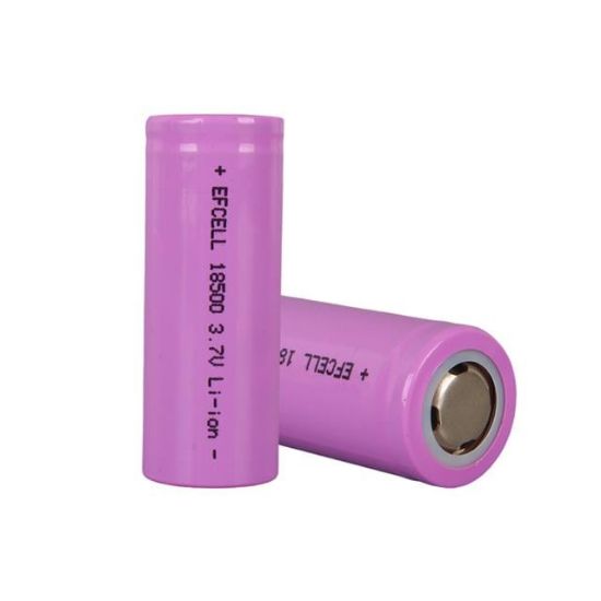 EFCELL 3.7 VOLT 1200 MAH LİTYUM LI-ION 18500 PİL (BAŞLIKSIZ) resmi