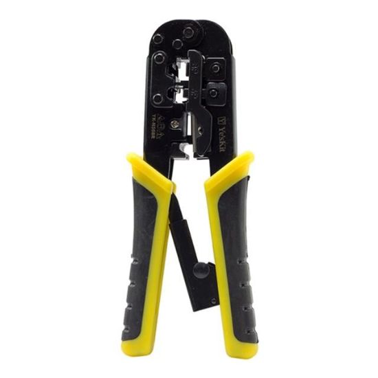 POWERMASTER YK-PR-02 KABLO TEST CİHAZI + RJ11-RJ12-RJ45 ÇAKMA PENSESİ SET resmi