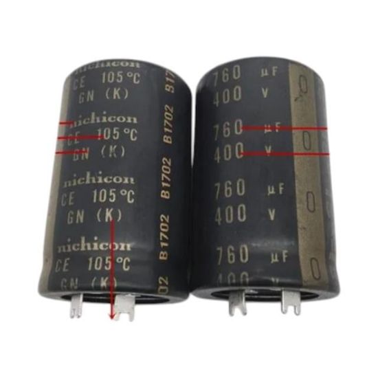 760 MF 400 Volt Blok Kondansatör resmi