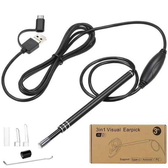 USB KULAK MUAYANE ENDESKOP KAMERA resmi